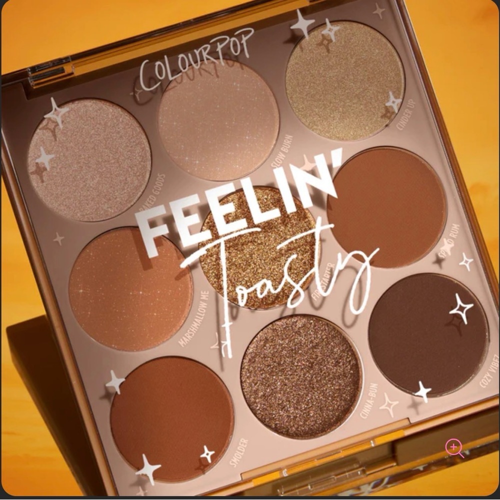 ColourPop Warm Glow Eyeshadow Palette
